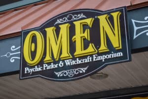 Omen Psychic Parlor and Witchcraft Emporium Psychic Reading Tarot Decks